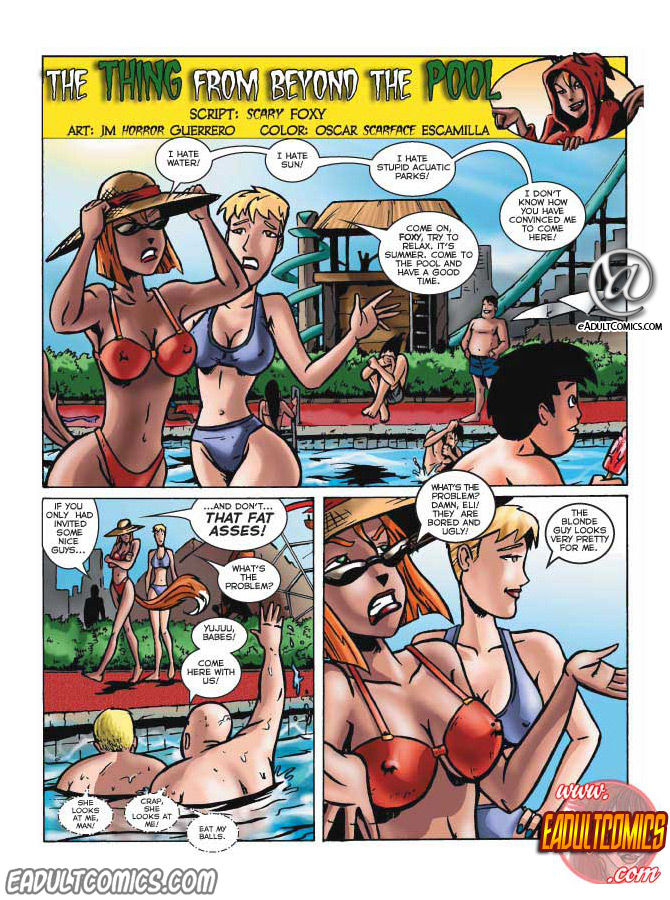 The Thing from Beyond the Pool page 1 full