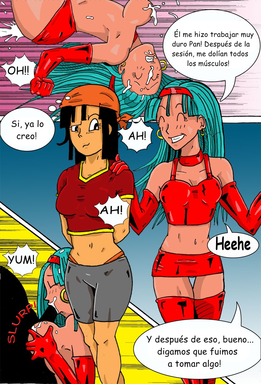 Pan And Bra's New Trainer page 3 full
