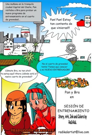 [RaDiKaL] Pan And Bra's New Trainer (Dragon Ball GT) [Spanish] cover