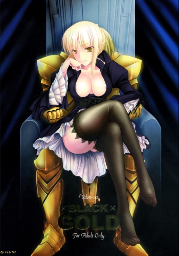 (C72) [UDON-YA (Kizuki Aruchu, ZAN)] BLACKxGOLD (Fate/hollow ataraxia) [Korean] [Decensored] cover