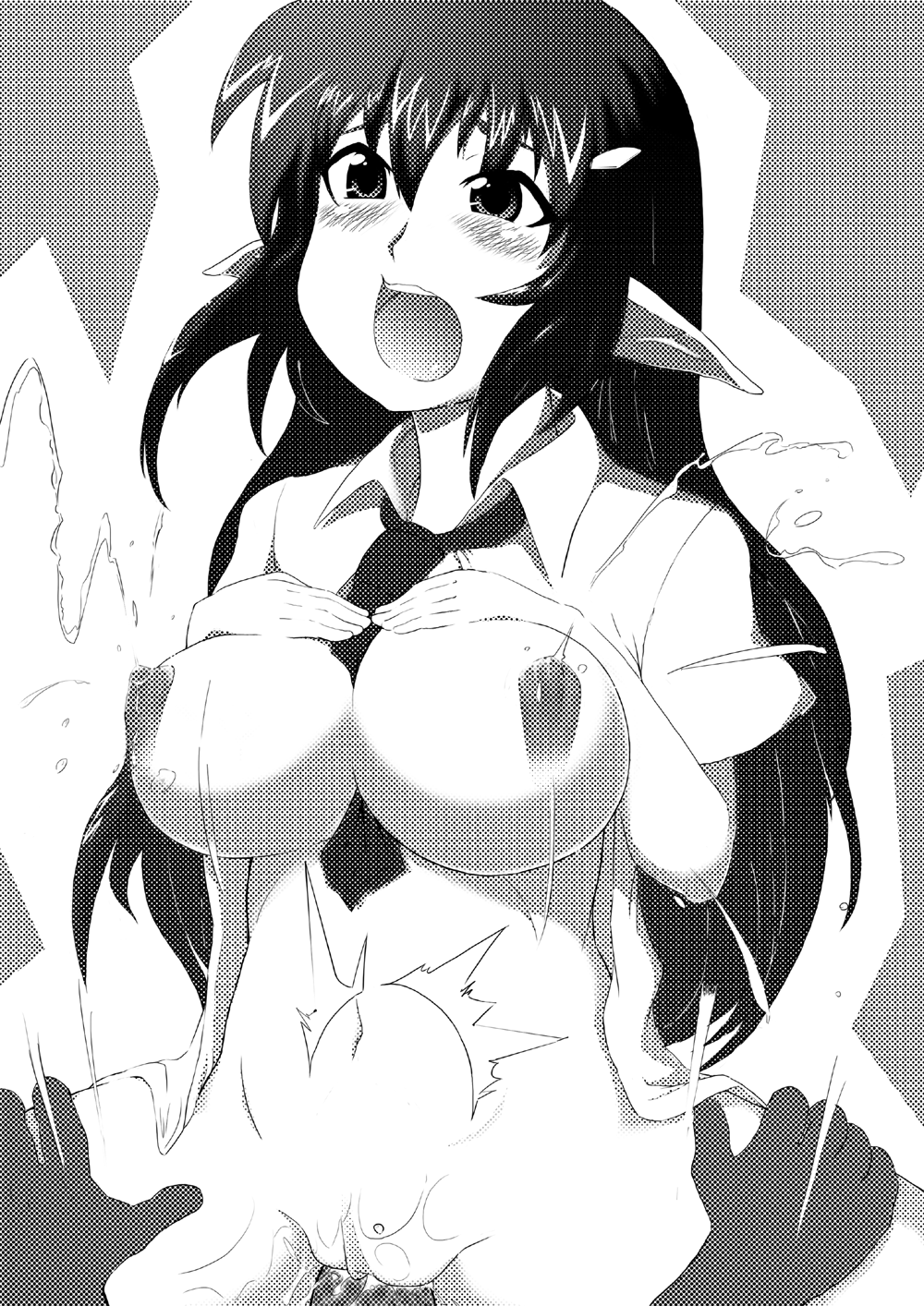 Bonyuu ga Deru Bakunyuu JK ni Ecchi na Koto o Suru dake no Hon page 11 full