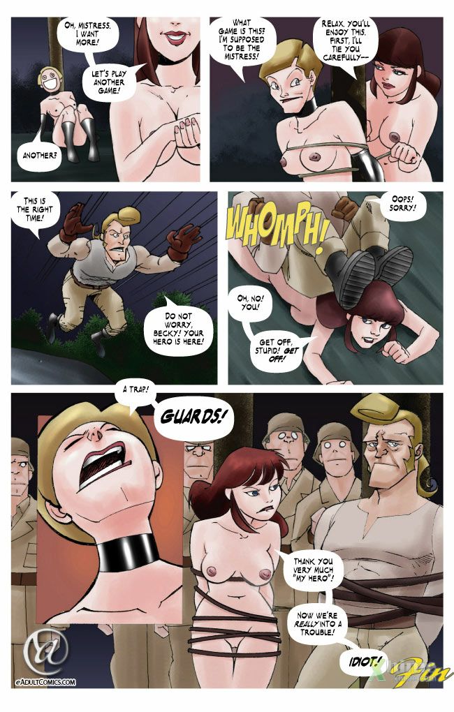 Becky Valiant In The Forbidden Island #1: It's Time to Meet The Bad Boys page 11 full