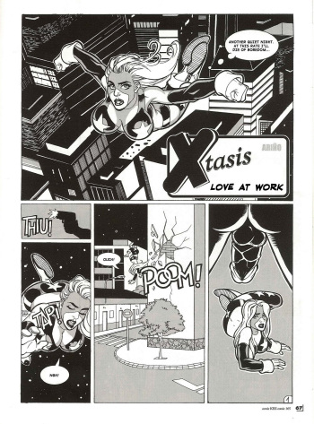 French Kiss Comix #165:  Xtasis - Love at Work [English] cover