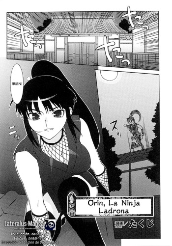 [Takuji] Onna Nezumi Kozou ~Orin~ | Orin, La Ninja Ladrona (Kunoichi Anthology Comics) [Spanish] [Lateralus-Manga] cover