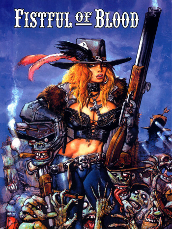 [Simon Bisley, Kevin Eastman] Fistful of Blood cover
