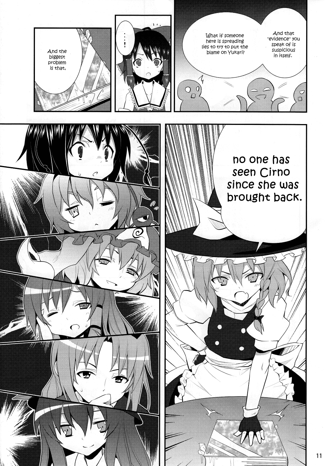 Kirisame Marisa no Yuuutsu | The Melancholy of Marisa Kirisame page 10 full