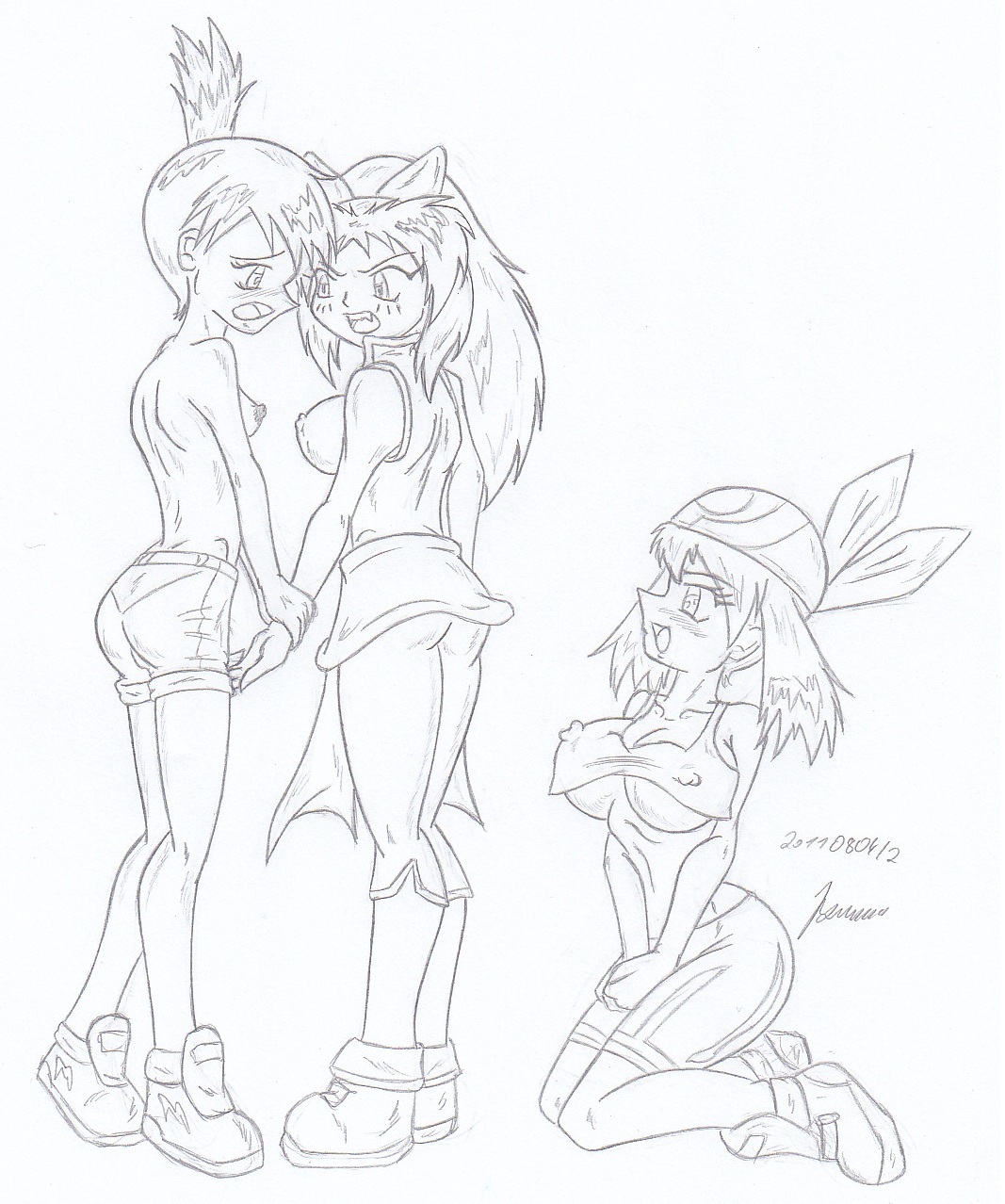 My miny Misty_ pokemon Sketches work_2 page 7 full