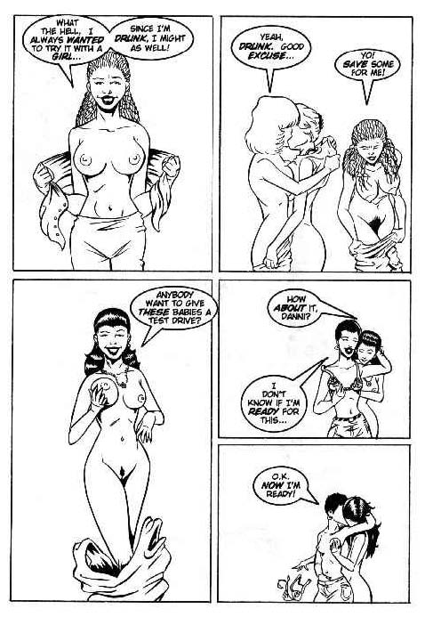 Girl on Girl - First Times: Slumber Party page 11 full