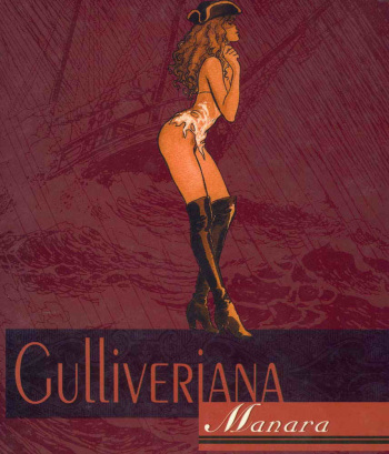 [Milo Manara] Gulliveriana (with artworks) [French] cover
