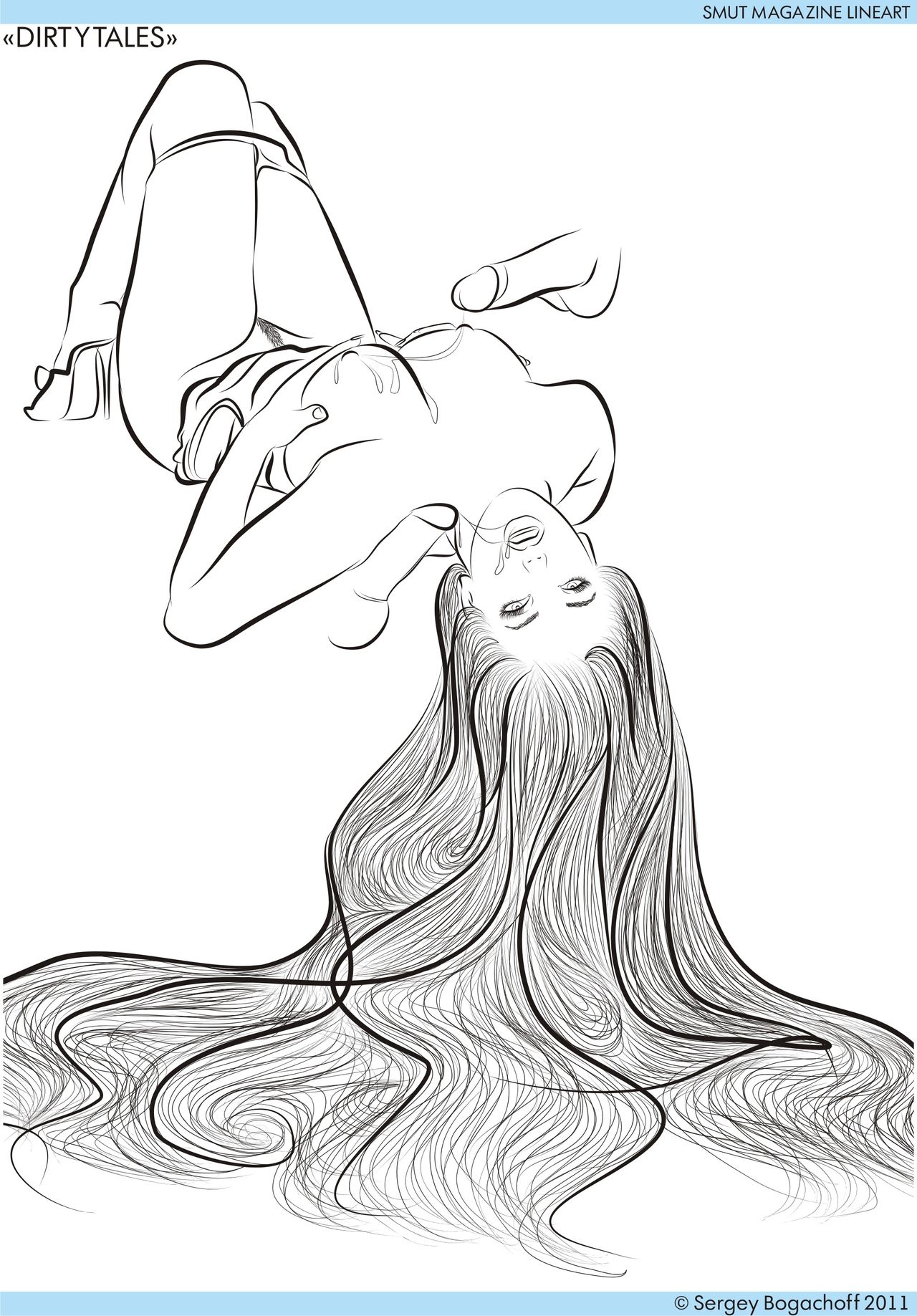 SMUT MAGAZINE Dirtytales Lineart page 11 full