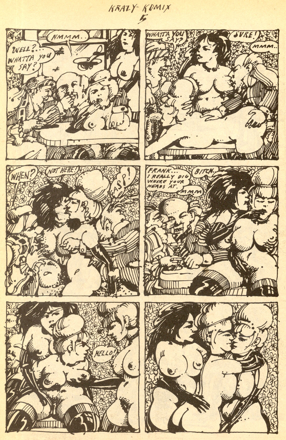 Zap Comix #5 page 11 full