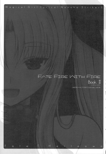(C75) [Dieppe Factory (Alpine)] FATE FIRE WITH FIRE 2 (Mahou Shoujo Lyrical Nanoha)(korean) cover