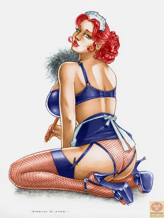 VICTOR RINALDI ART - Huge Tits drawings #3 page 11 full
