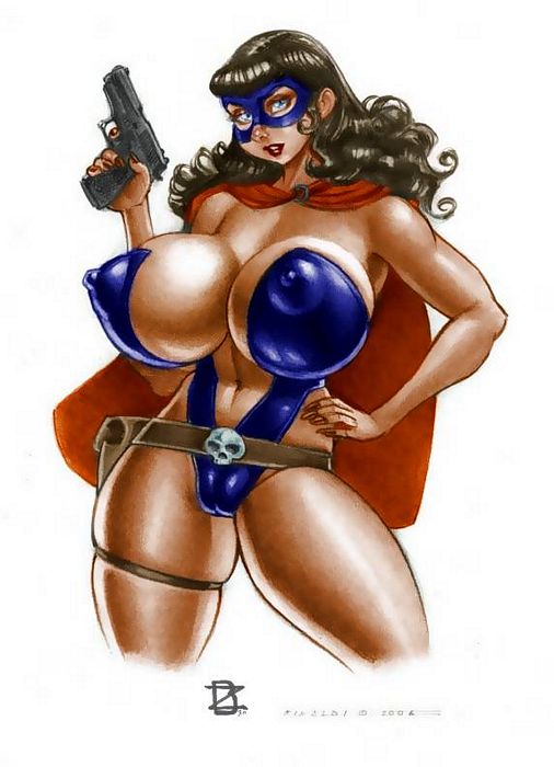 VICTOR RINALDI ART - Huge Tits drawings #3 page 4 full