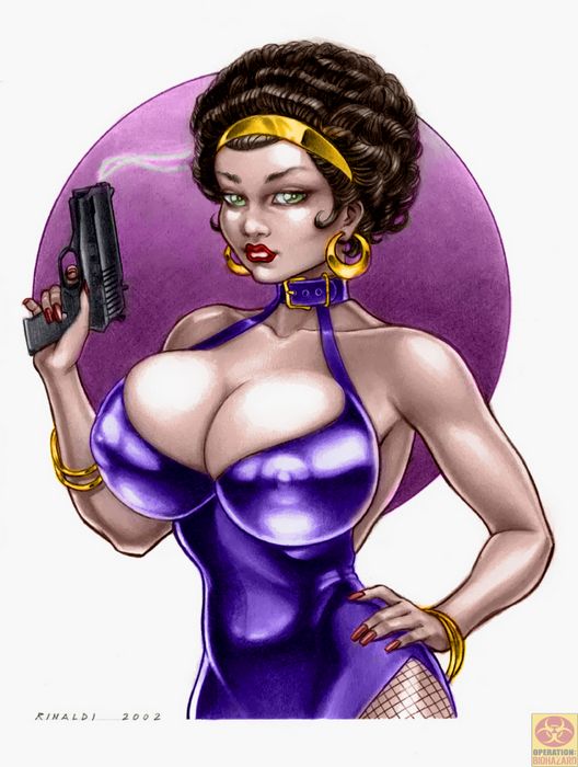 VICTOR RINALDI ART - Huge Tits drawings #3 page 9 full