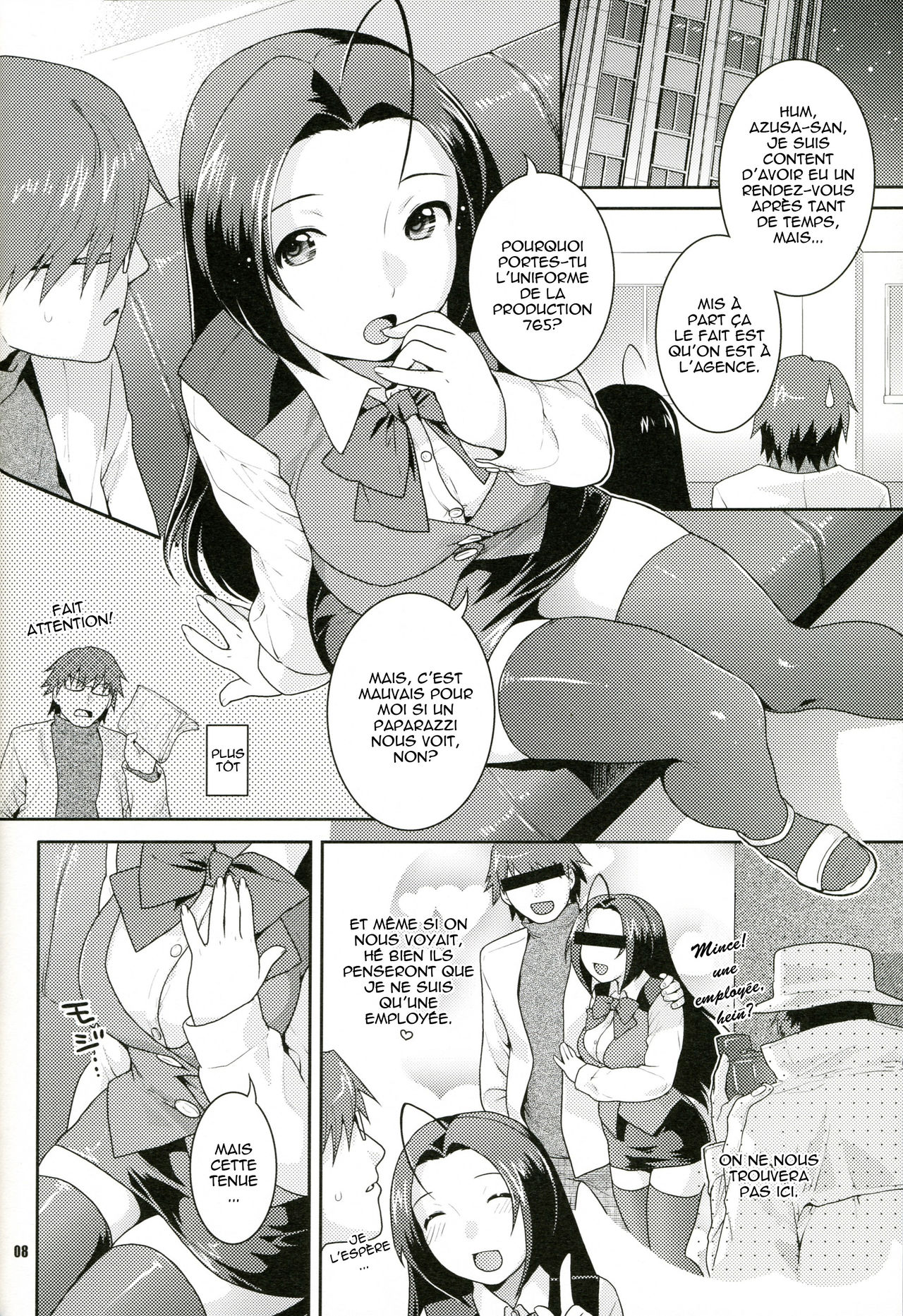 Iyashikei Idol Himitsu no Aibiki page 8 full