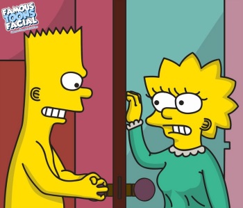 Simpsons - Bart and Lisa cover