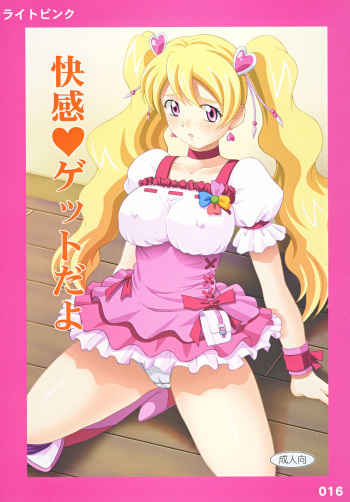 [Light Pink (Kayama Ikkaku, Roudoc 2-gou, Takashi Takami)] Kaikan Get Da Yo (Fresh Precure!) cover