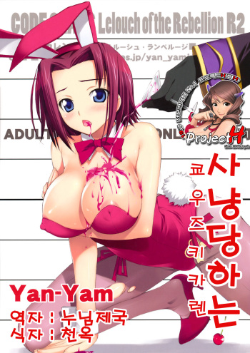 (C74) [Yan-Yam] Karareru -Akatsuki Kallen- (Code Geass: Lelouch of the Rebellion) [Korean] [Team H] cover