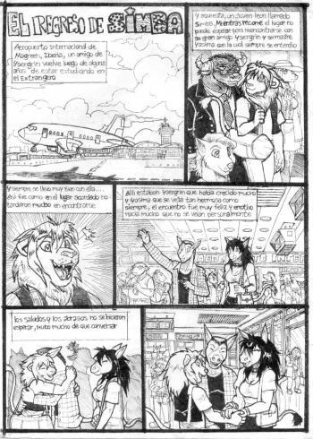[Mariano] The Return of Simba [Spanish] cover