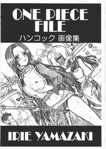 (COMIC1☆4) [Rat Tail (Irie Yamazaki)] ONE PIECE FILE Hancock Gazoushuu (One Piece) cover
