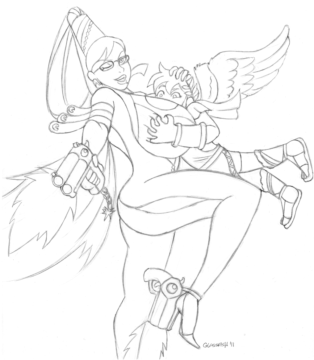 Bayonetta vs. Kid Icarus page 2 full