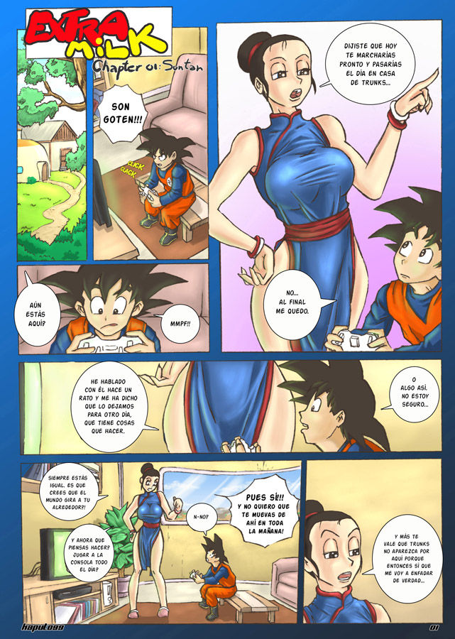 Dragon Ball Z - Extra Milk!  Espa&ntilde;ol page 2 full