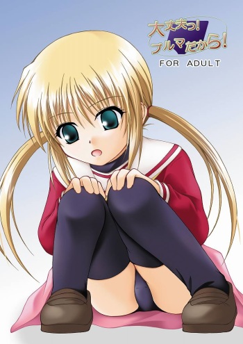 [Ringo Koucha (Futatsuki Kazuo, Kashimi Masao, Takamiya Sakura)] Daijoubu! Buruma dakara! (Hayate no Gotoku!) cover