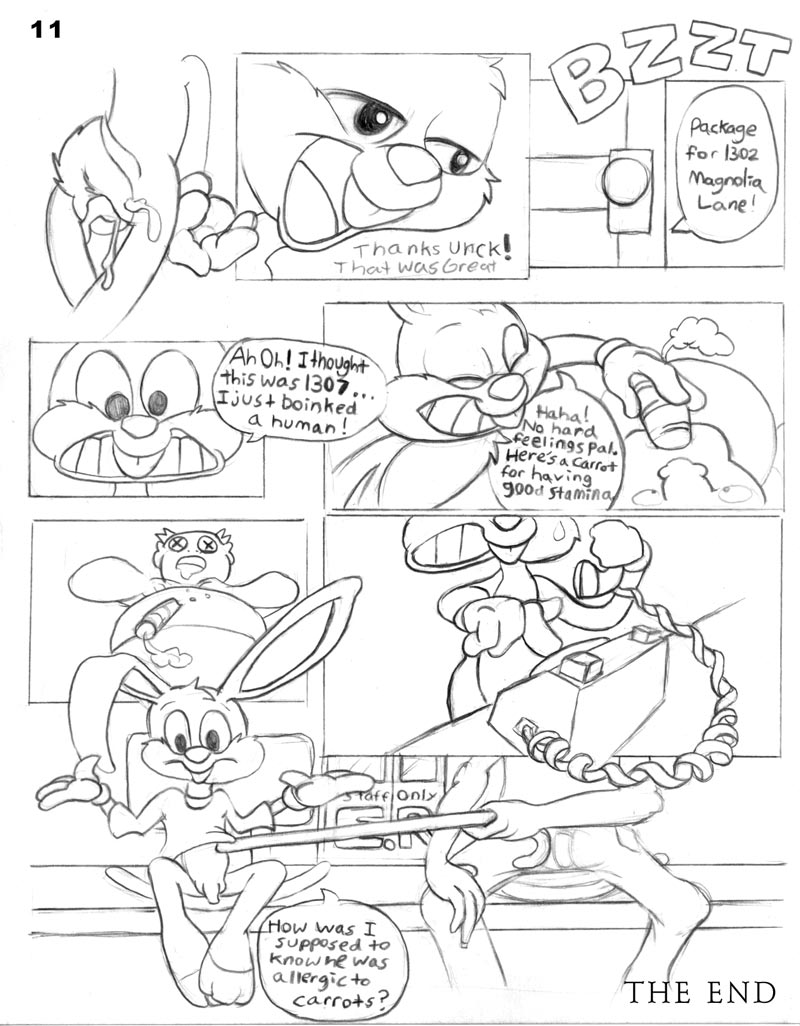 Buster Bunny And Uncle Bob page 11 full