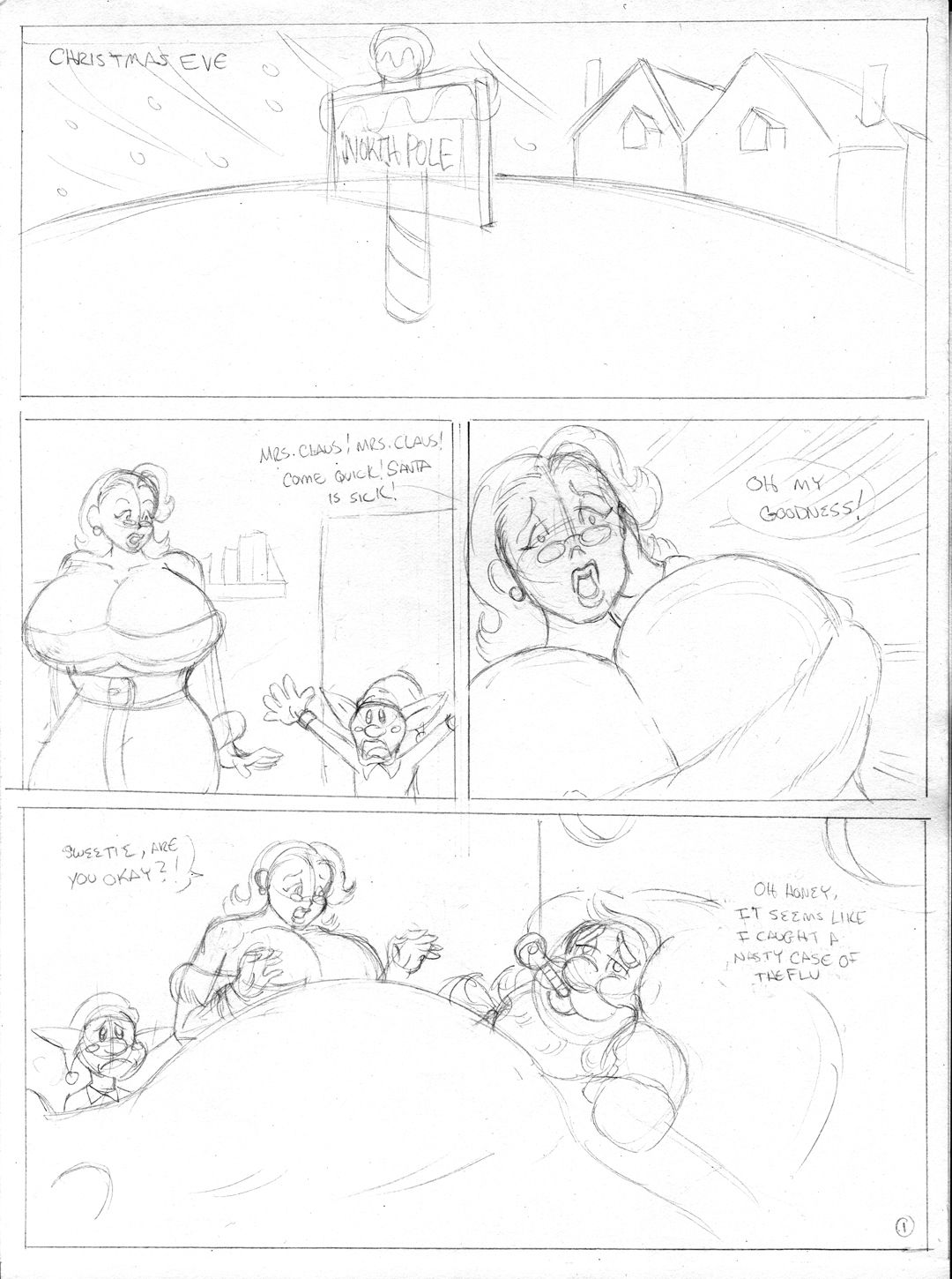 Mrs. Claus Saves Christmas - WIP page 2 full