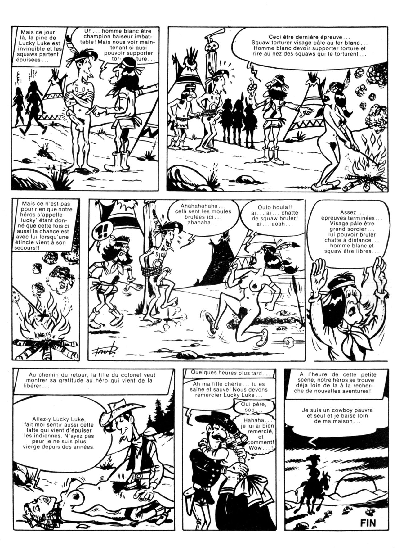 Schuurmans Les aventures sexuelles de Lucky Luke page 12 full