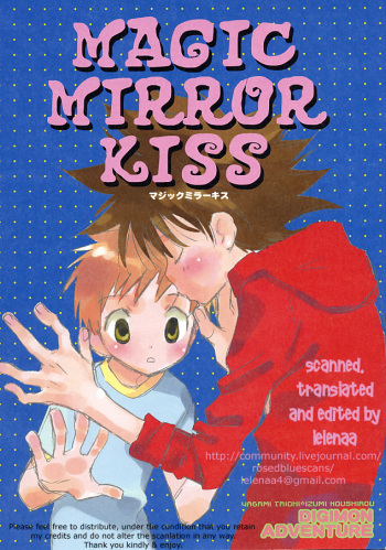 [SUMMER CHILD (Gin Kemeko)] Magic Mirror Kiss (Digimon Adventure) [English] [lelenaa] cover