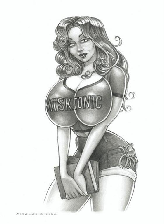 VICTOR RINALDI ART - Huge Tits drawings page 11 full
