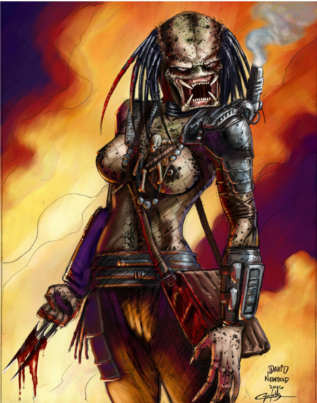 Female Predator page 12 full