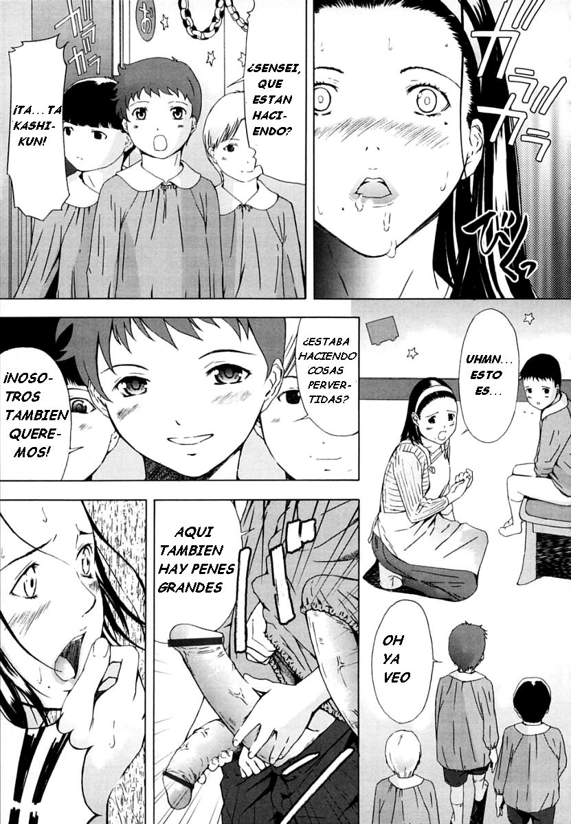 Momoko-Sensei and the Four Piglet ESPA&Ntilde;OL page 8 full