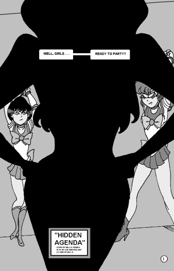 [Bill Kropfhauser] Hidden Agenda (Sailor Moon) cover