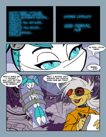 My Life As A Teenage Robot- Unknown Comic + Extra cover