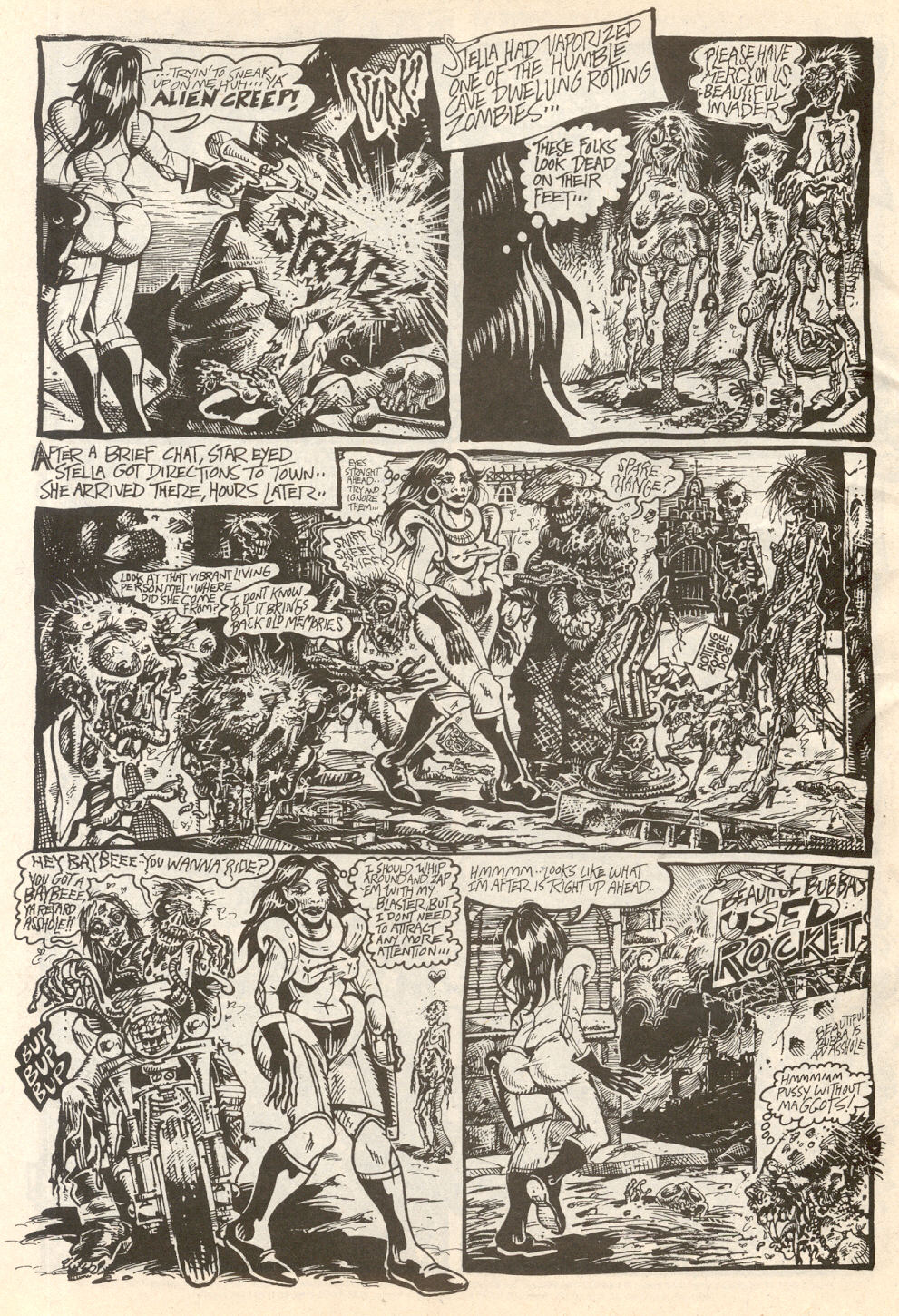 Zap Comix #14 page 4 full
