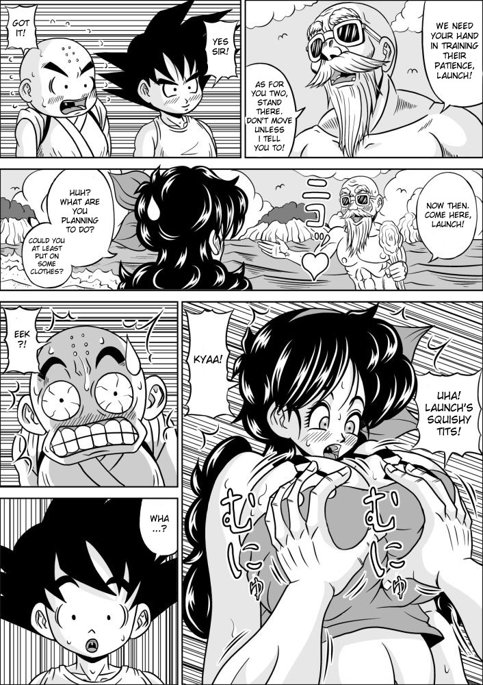 Kame-Sennin no Shugyou | Master Roshi's Training page 8 full