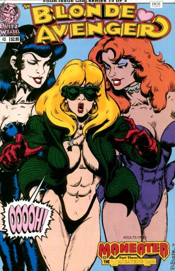 [P.M. Butler] The Blonde Avenger #3 cover