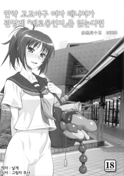 Moshi Koukou Yakyuu no Joshi Manager ga Kakuchoukei no『Management』wo Yondara