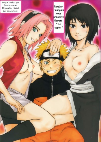 (SC29) [PETS (rin, kuro, may)] Nisemono (Naruto) [French] [Excavateur + Flippouille] [Colorized] cover