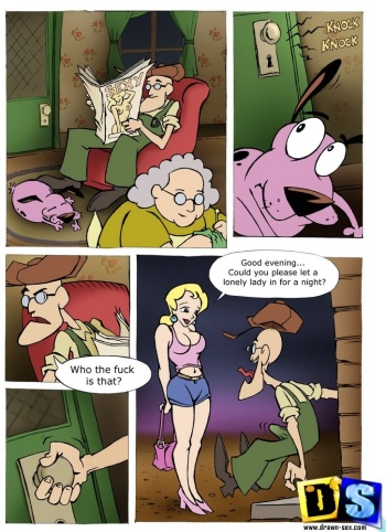 [Drawn-Sex] Courage the Cowardly Dog cover