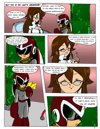 [VCampan] Rock-Gal #3 (Megaman) cover