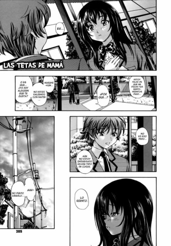 [Fukudahda] Mama Oppai!! | Las tetas de mama (Soushisouai Note Nisatsume) [Spanish] [Biblioteca Hentai] cover