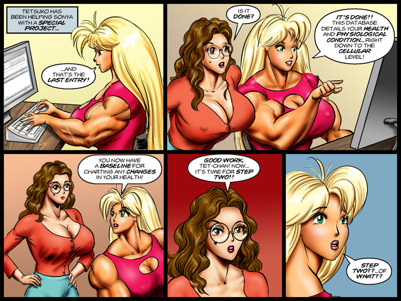Sonya's Growing Pains page 1 full