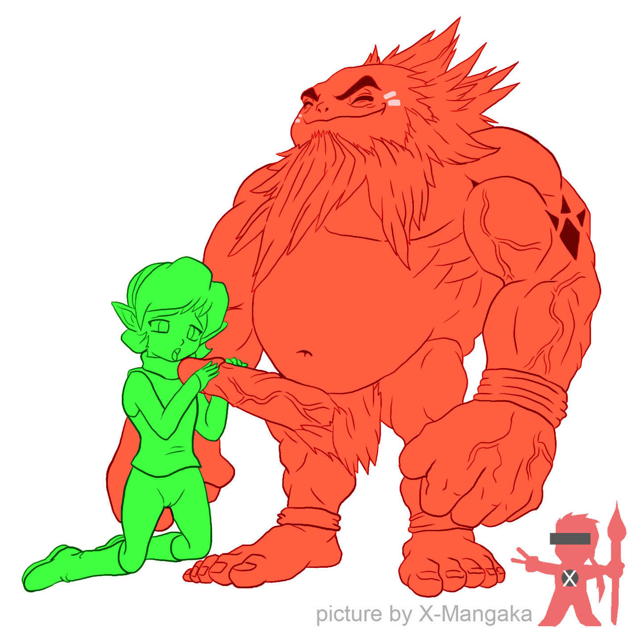 X-Mangaka's fanarts page 8 full