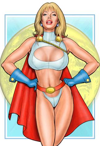 Power Girl Gallery page 1 full