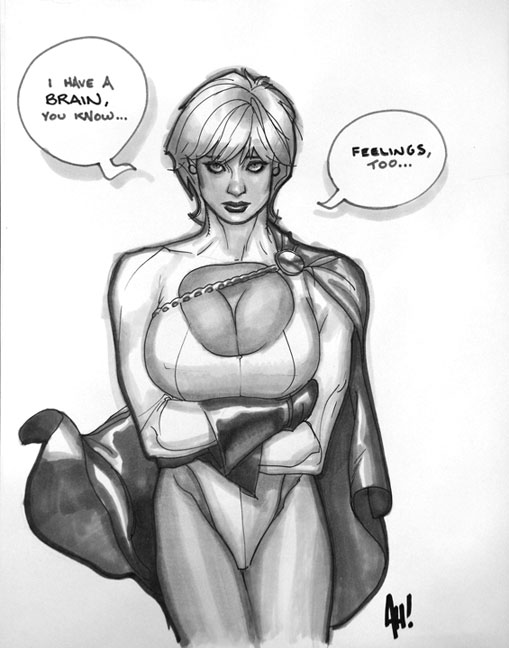 Power Girl Gallery page 12 full