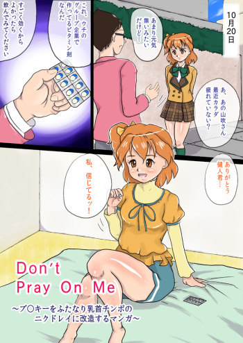 [Starless Aeon] Don't Pray On Me ~Bukki wo Futanari Chikubi Chinpo no Nikudorei ni Kaizou Suru Manga~ cover